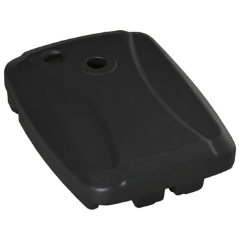 Mobile Cantilever Umbrella Base Stand Black
