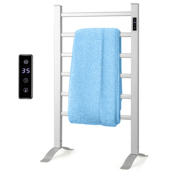 2-in-1 Freestanding & Wall-Mounted Electric Towel Warmer