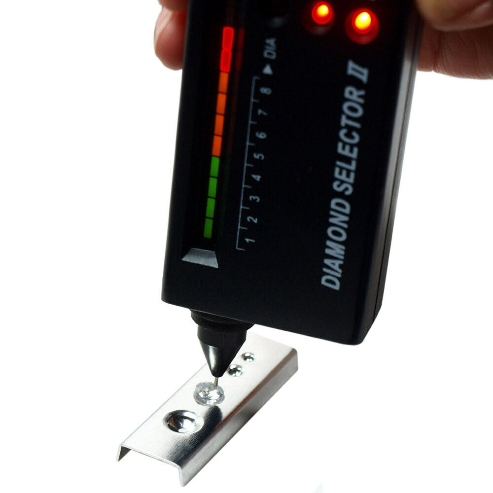 Portable Diamond Selector V2 Tester with Case & Gemstone Platform