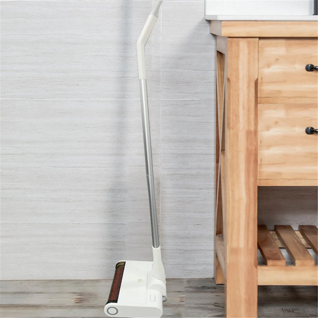 Ultra Light Cordless Sweeper Broom 120-Minute Floor Cleaner with LED