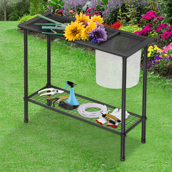 Steel Potting Bench Table 39