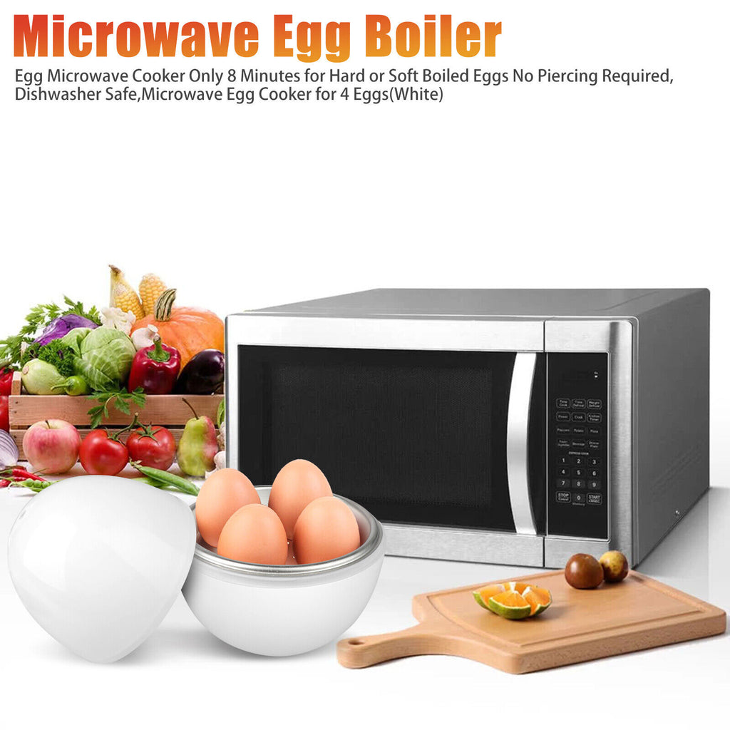 Ball Shape Microwave Egg Cooker Kitchen Steamer Tool