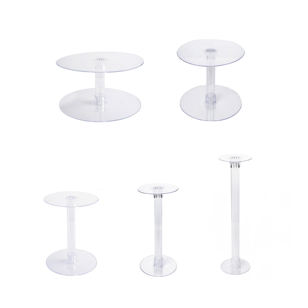 8 Tiers Cake Cupcake Stand Clear Acrylic Birthday Party Display