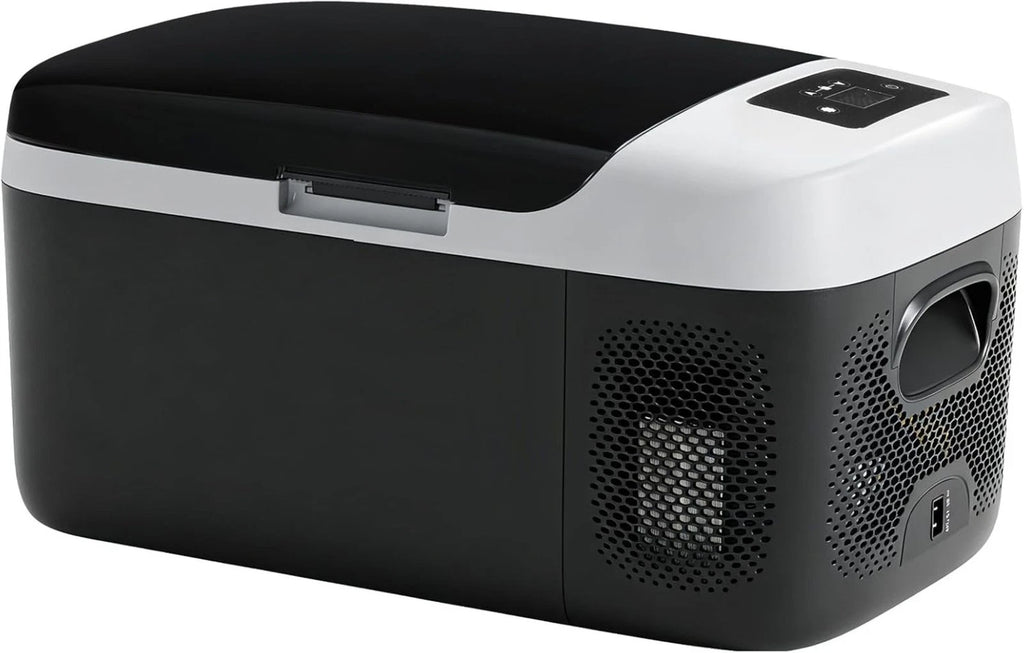 16L Portable Car Fridge Freezer with Bluetooth -4°F to 68°F