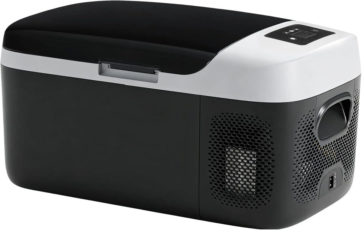 16L Portable Car Fridge Freezer with Bluetooth -4°F to 68°F
