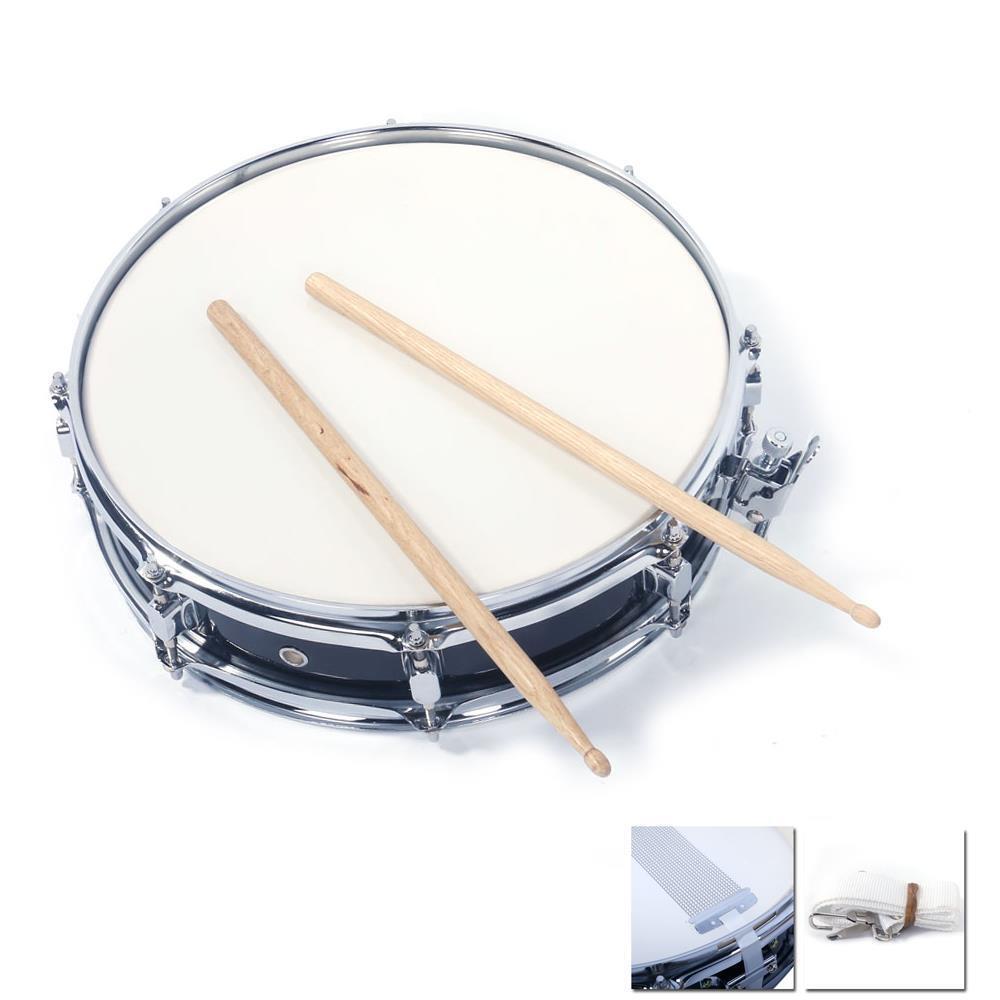 13x3.5" Acoustic Single Poplar Black Piccolo Snare Drum