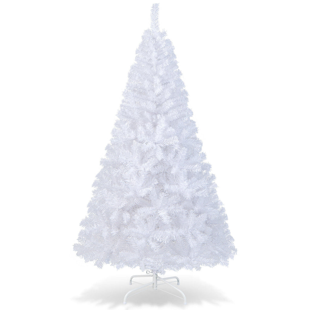 White Christmas Tree With Stand 6 Feet High Indoor Holiday Decoration