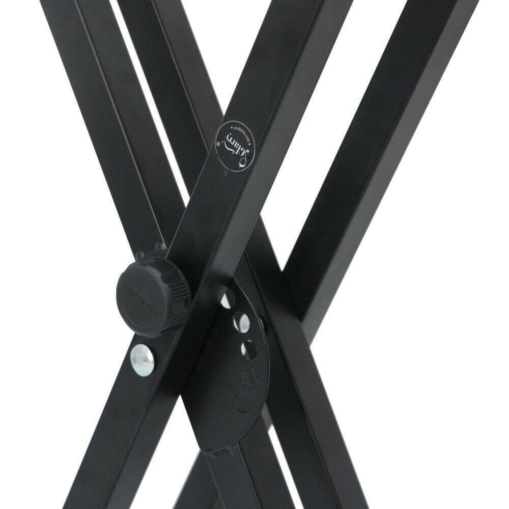 Adjustable Double X-Brace Keyboard Stand