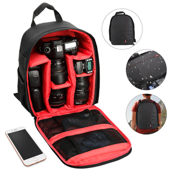 Waterproof Camera Backpack for Canon Nikon Sony DSLR