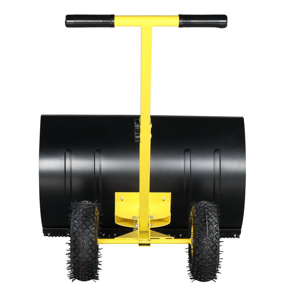 Garden Pavement Snow Shovel with Wheels
