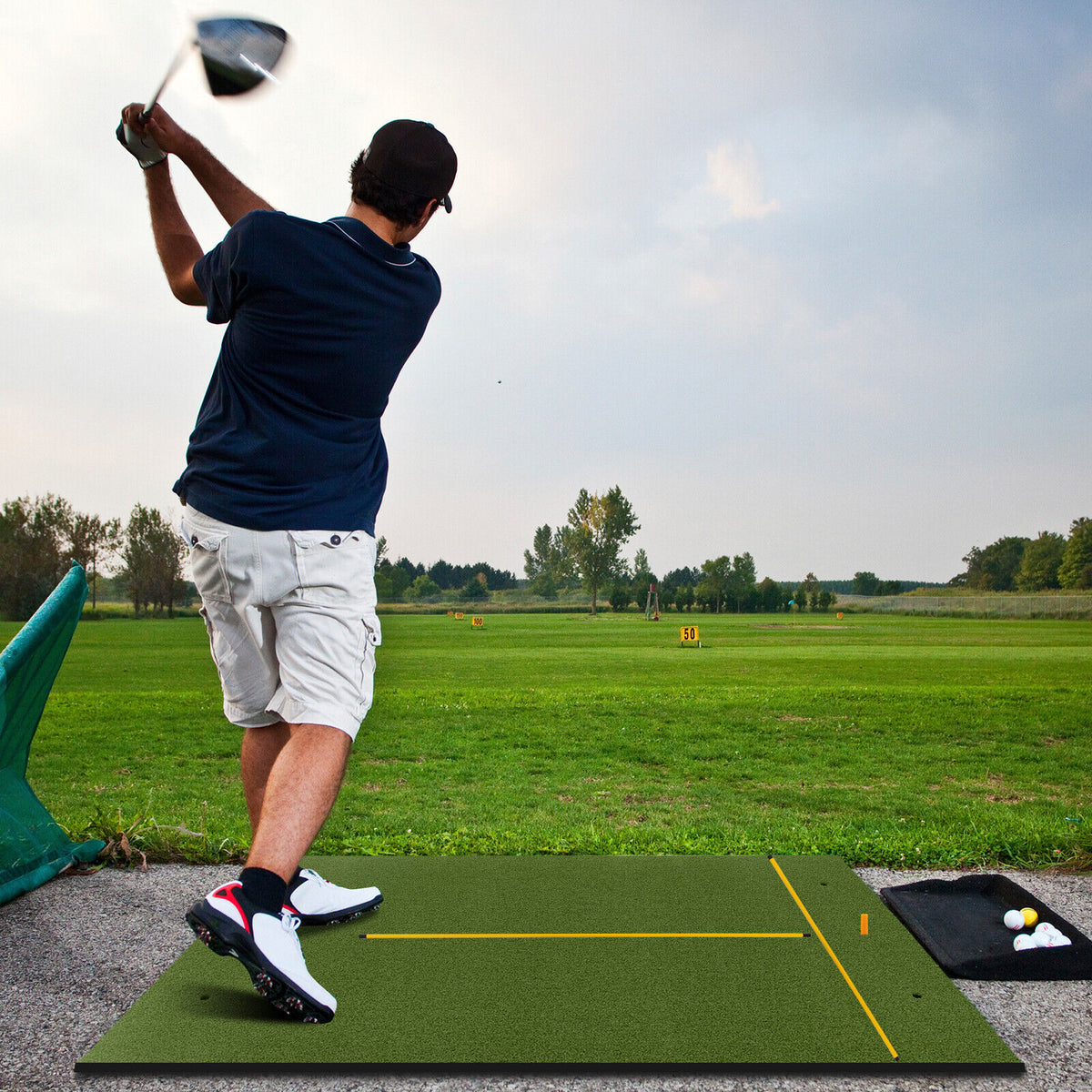 5 x 4 Feet Artificial Golf Hitting Mat 20mm Thick Mat Indoor & Outdoor