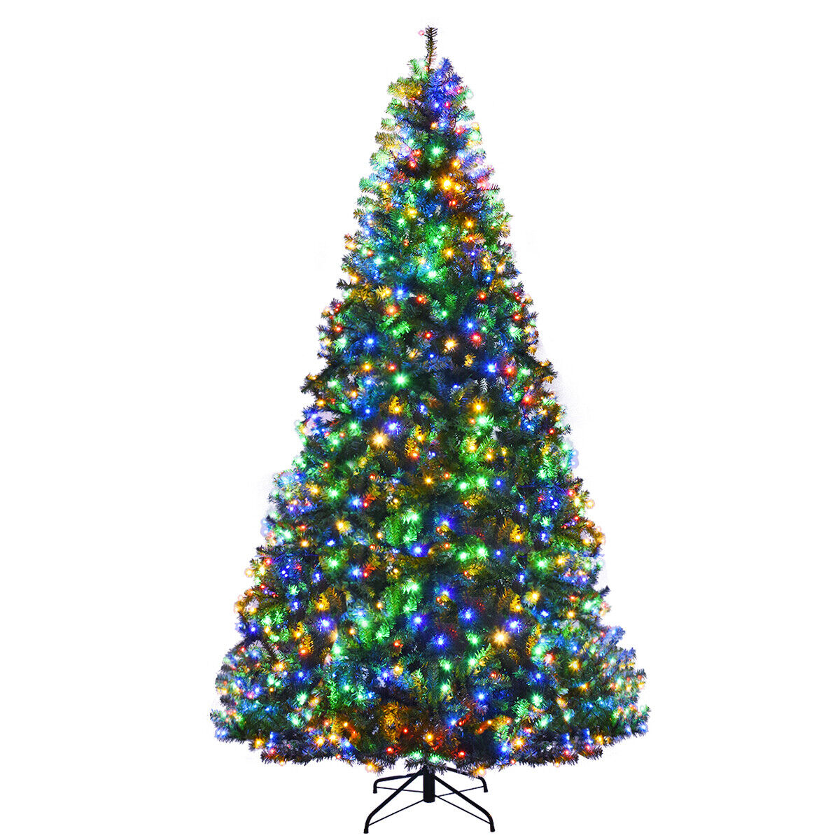 9 Feet High Realistic Christmas Tree With 1000 LED Lights Decoration