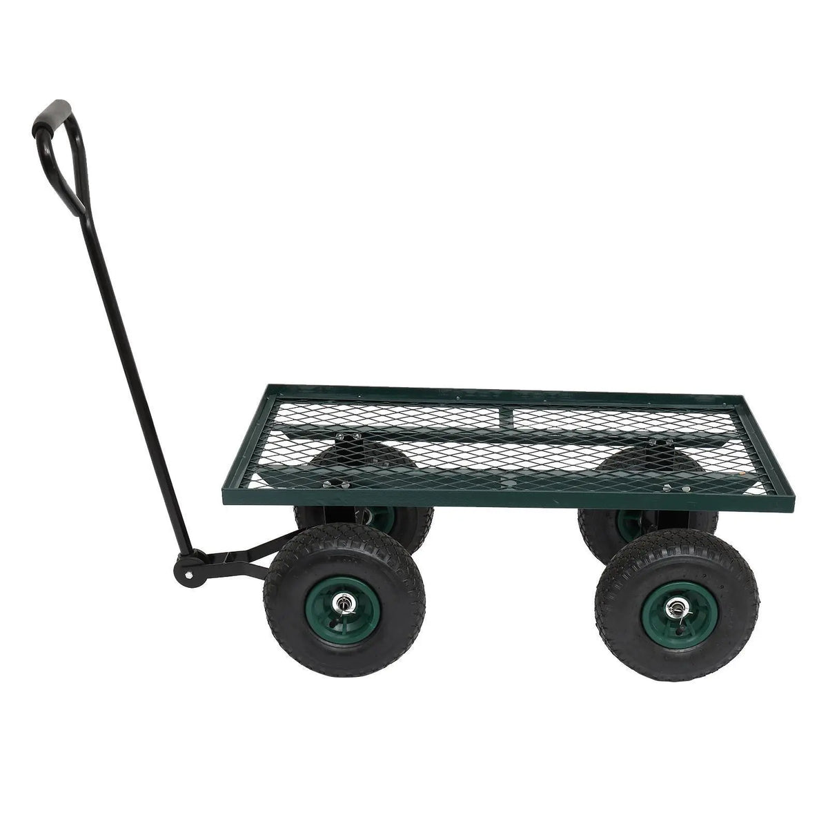 Heavy Duty 38" Garden Dump Wagon Cart Lawn Utility