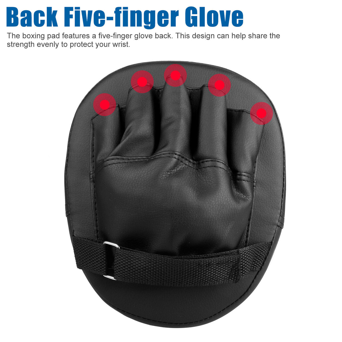 2PCS MMA Boxing Punching Mitts for Sparring & Training