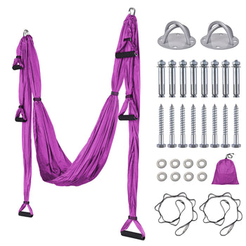 Aerial Yoga Swing Full Kit Hammock Sling Inversion Tool For Home Gyms