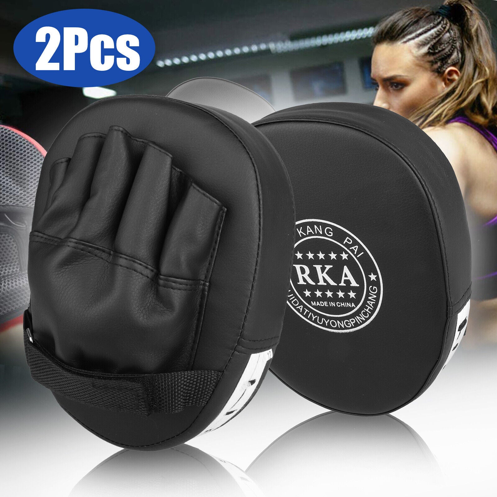 2PCS MMA Boxing Punching Mitts for Sparring & Training