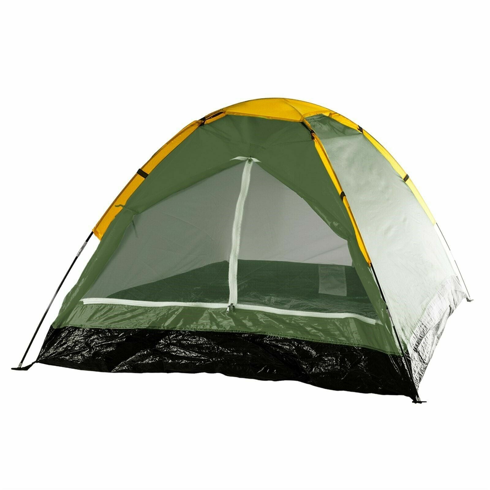 Two Person Green Tent with Carry Bag Camping Gear