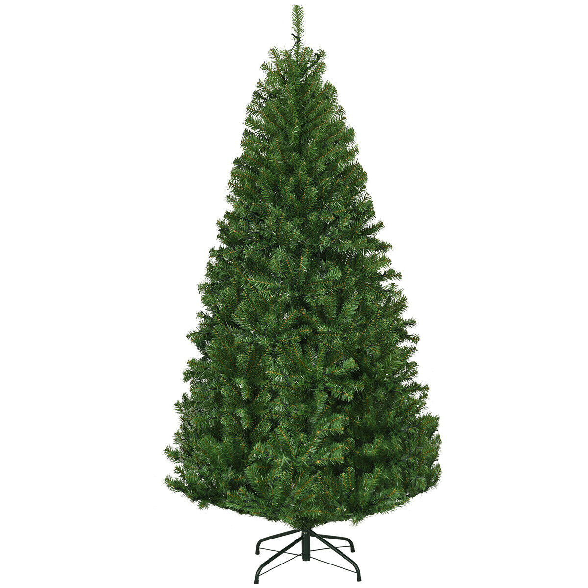 6-Foot Artificial Pre-Lit Christmas Tree With 350 LED Lights And Stand