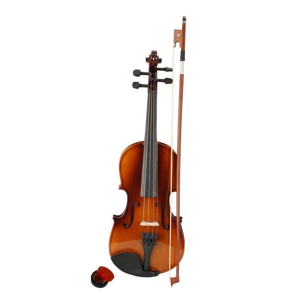 1/2 Size Right Handed Acoustic Violin Basswood with Black Case