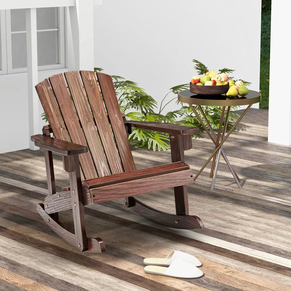 child's Adirondack rocking chair