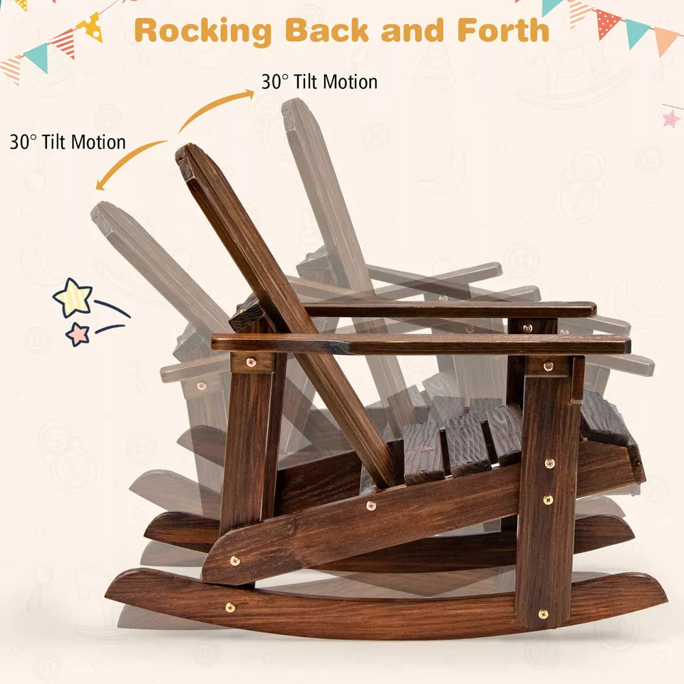 toddler Adirondack rocking chair