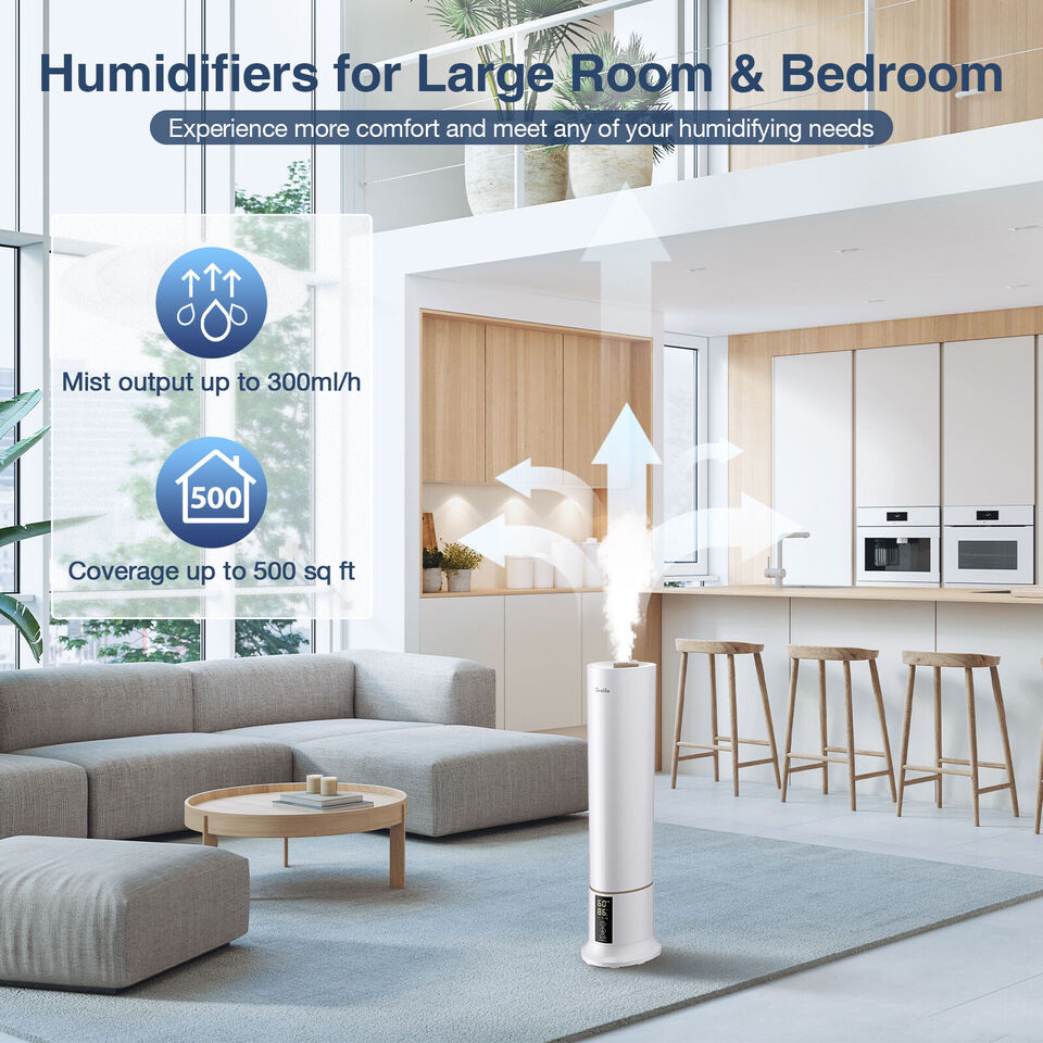 9L Cool Mist Humidifiers for Bedroom, Large Room & Office